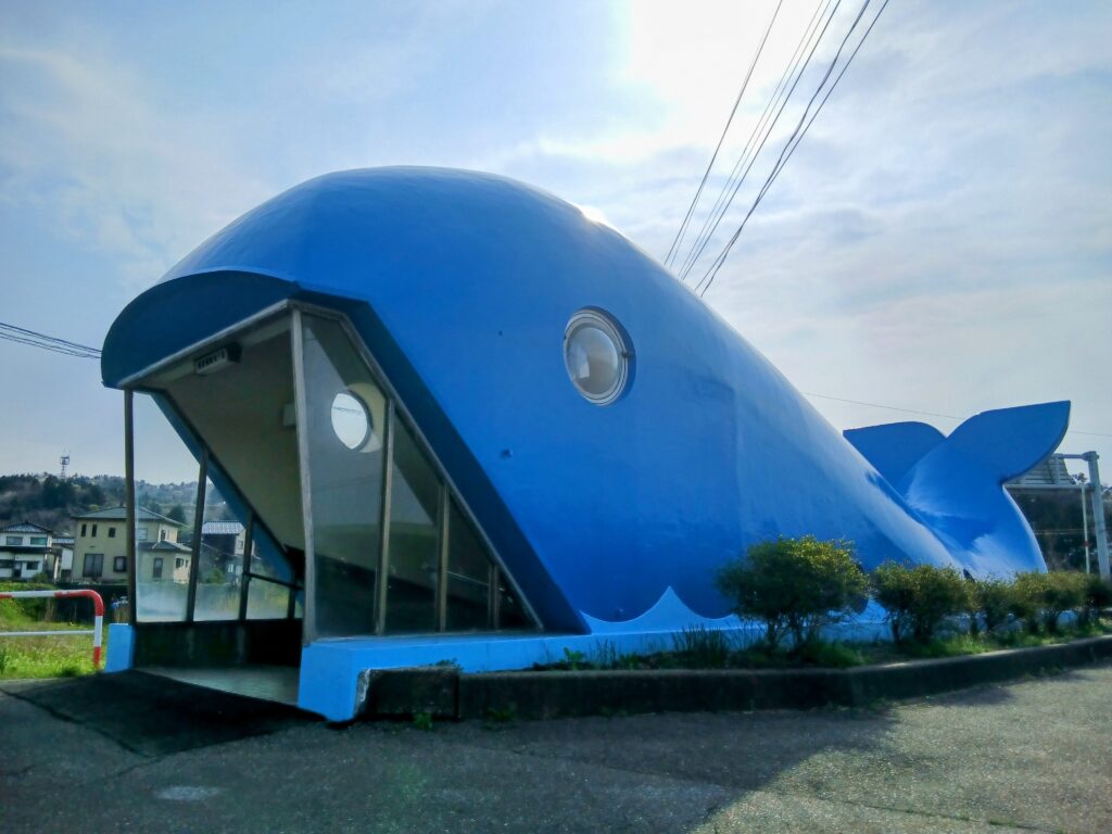 鯨波の地下連絡通路